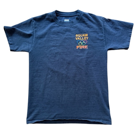 Squaw Valley Fire Department Olympic Valley Short Sleeve Shirt SMALL MEN Unisex - Picture 1 of 11